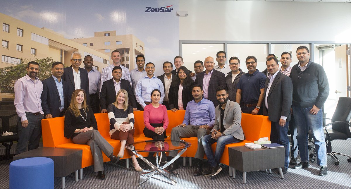 Zensar's tweet photo. Zensar's #Cloud and #Infra team attends our #Princeton, NJ Workshop this week. Excellent strategic sessions on day 2 taking #ReturnonDigitalNeXT to new heights. #ProudtobeZensar #ZensarCISTeam https://t.co/ST4ud4rXTB