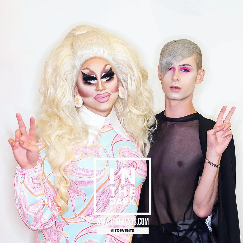 ZakkdLarte's tweet photo. I got bleach in the blonde like Pamela 💕
#TrixieMattel #SkinnyLegend #ITDEvents https://t.co/avhNRNwFaA
