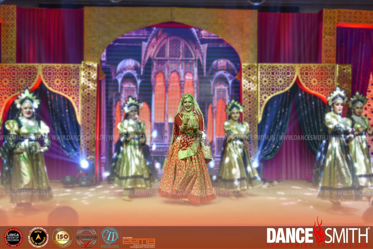 DanceSmithIndia's tweet image. Beautiful performance and rich presentation by team @DanceSmithIndia which extends the glory of the event up to a level.
#Bollywood #StagePresentation #StageShows #Performers #Performance #LiveEntertainment #Nazarana