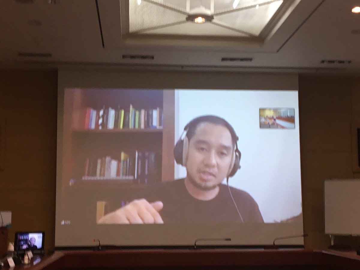 helga_spitaler's tweet photo. “Sorry to join this meeting a bit late, but I had to teach a class first” 

Just love the relentless commitment and passion of members in the Asian community. #APAN47 https://t.co/PKvgCHjF07