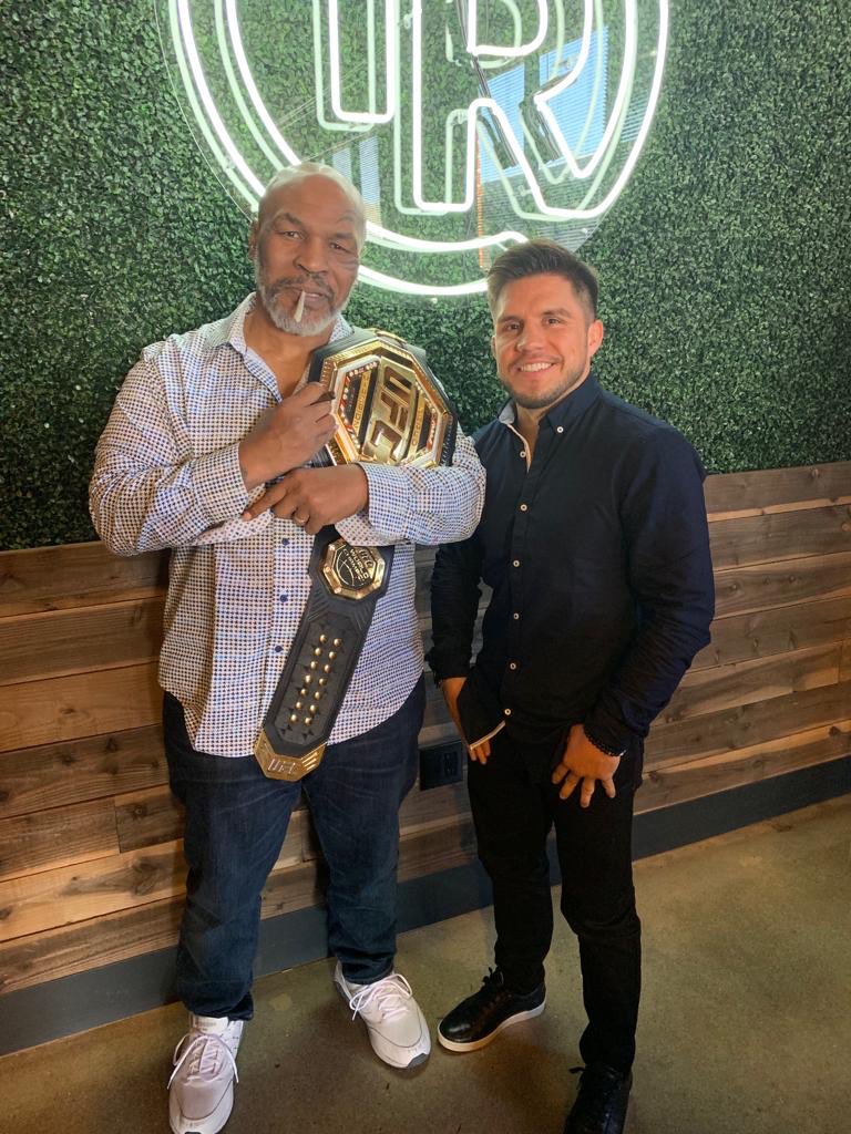 It’s not everyday you get a chance to meet the legendary @miketyson Let alone be a guest on his podcast. Just a kid from the bario sharing his story with the legend. #tysonranch #promotionaltour #miketyson