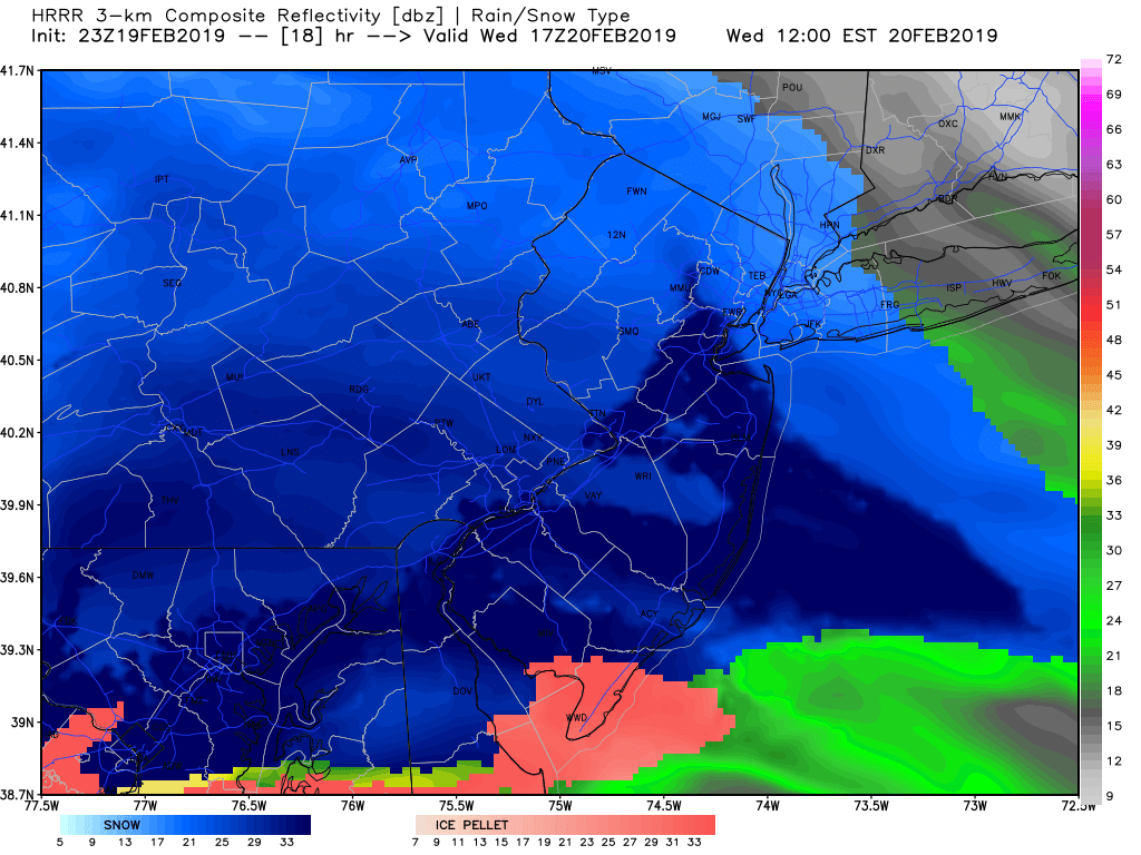 02/20 Snow Event - Largest Snowfall Since November? Dz0Dk3NXcAAGWqm