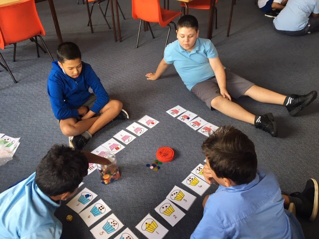 GardenersRoad's tweet photo. MATHS in our Support Unit!!! Learning through games and activities with 3-6H #fun #makemathfun https://t.co/7WhOSGAzWO