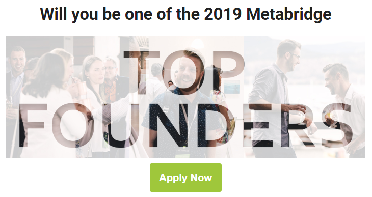 VIATEC's tweet photo. 1 Week Left to Apply: @Metabridge #TopFounder Program
#ScaleUp Tech Founders apply to be part of this facilitated mentorship program & showcased at the flagship Metabridge LIVE event in June.
Apply: https://t.co/jyUtg6XrXZ #ceo #cleantech #growth https://t.co/HmgDptZ4bm