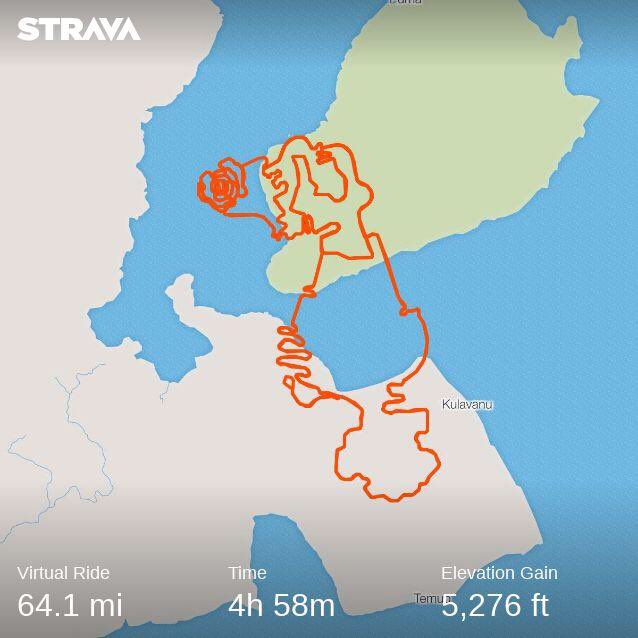 It was a hell of a day in Watopia <a href="/cliveoconnell/">Clive O'Connell</a>!! 
strava.app.link/rs6DWjRVrU