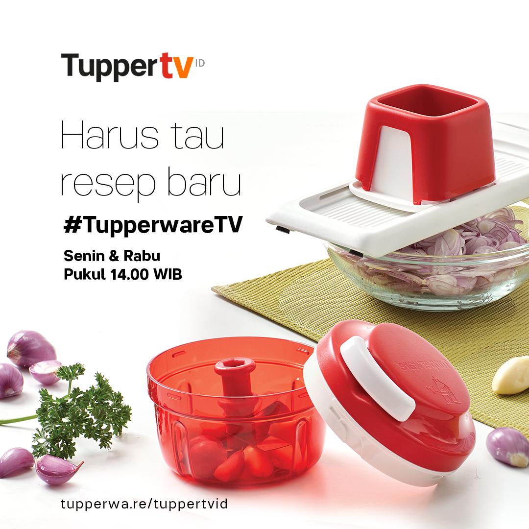 tupperwareID's tweet photo. Cari inspirasi resep bareng Tupperware yuk. Masak jadi mudah dan menarik #PakeTupperware! Streaming #TupperTV segera di https://t.co/L3pLqJmV8v https://t.co/0rDRHezQNG