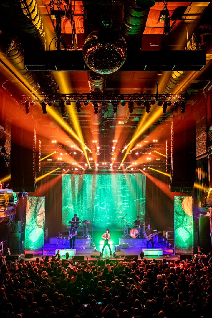 iamlp's tweet image. Here’s another pic from @Terminal5NYC. New York City, I love you! It was so special to come home and share this with you. You guys are so much fun, until next time 🧡 

Photo by Stephen Bondio.