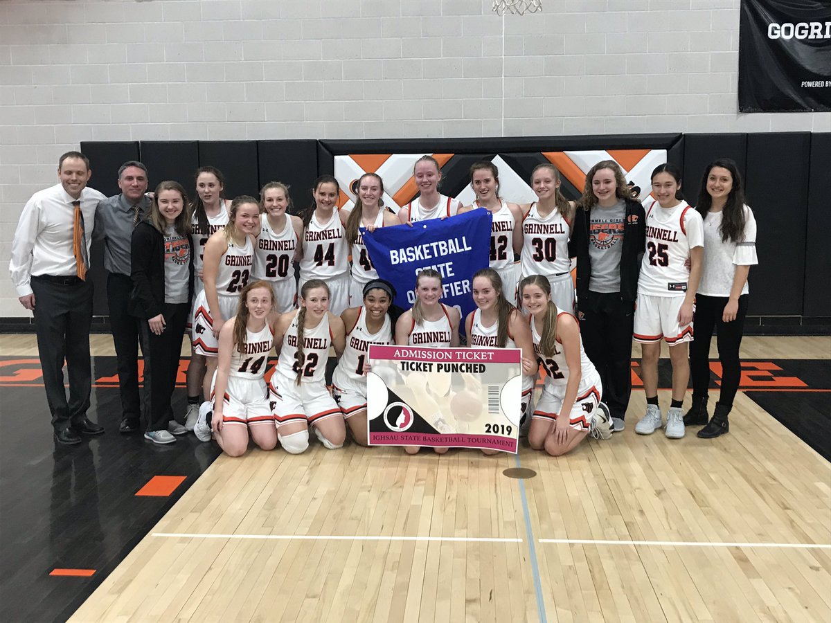 Grinnell punched their ticket <a href="/GrinnellGBB/">Grinnell GBB</a> <a href="/IGHSAU/">IGHSAU</a>