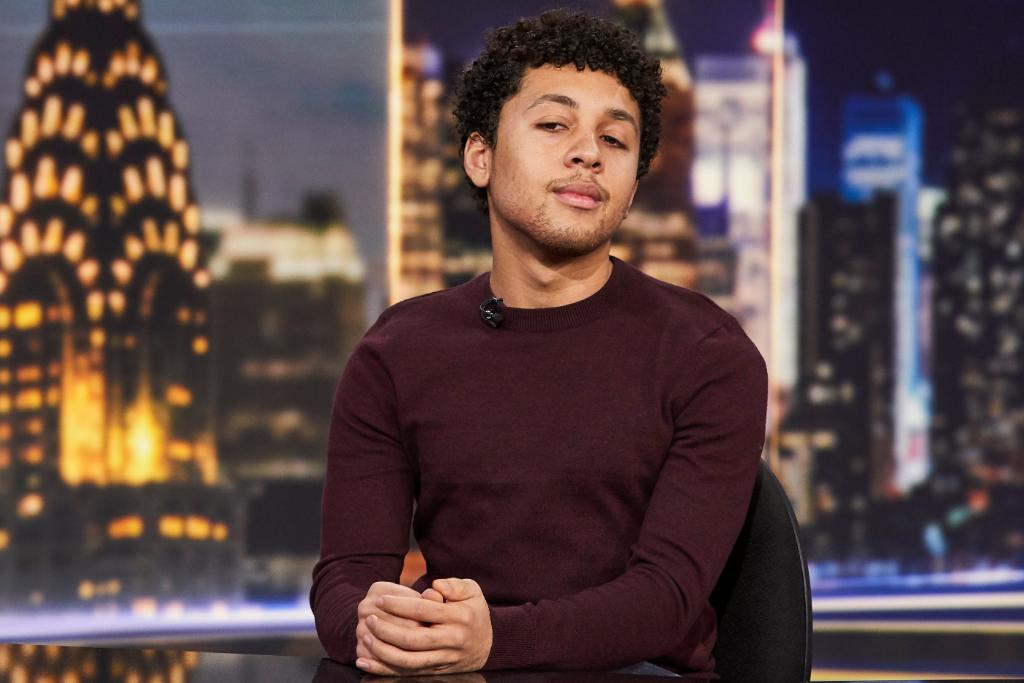 TheDailyShow's tweet photo. TONIGHT: @jaboukie talks Jussie Smollett and LGBTQ justice. https://t.co/8tiZutu2Me