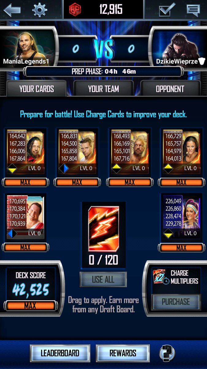 thenecroangel22's tweet image. As the final task i had to do for the freeloading team i&apos;m on, i was able to fill 80+ charges on tbg using wild. #WWESuperCard #thatscommitment