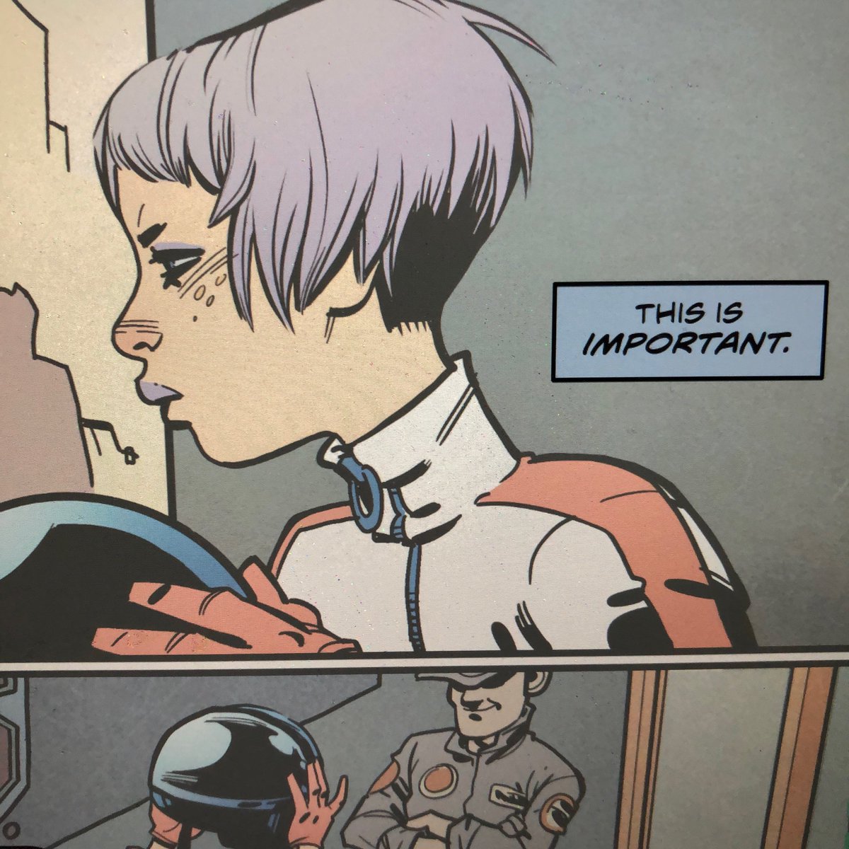 sxbond's tweet image. Working on EVE STRANGER #1 to an Oasis soundtrack.Take that,  ⁦@pjbond⁩ #themasterplan #slideaway #fadeaway #cigarettesandalcohol