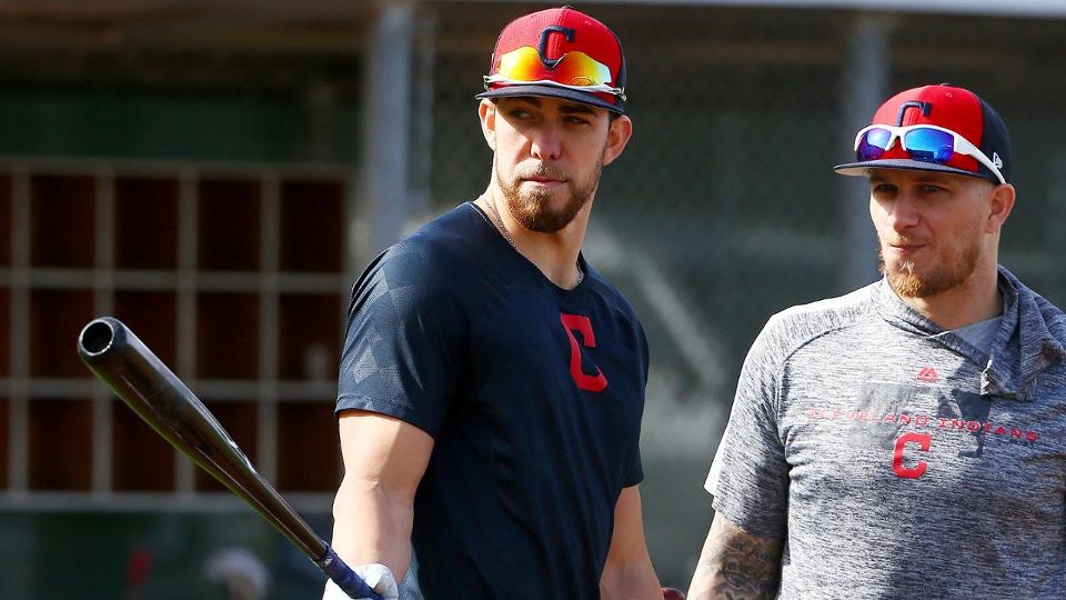 CrowdWSports's tweet photo. Zimmer confident Tribe's OF mix will surprise https://t.co/lAUnEVP5jN https://t.co/XZioGTWfgN