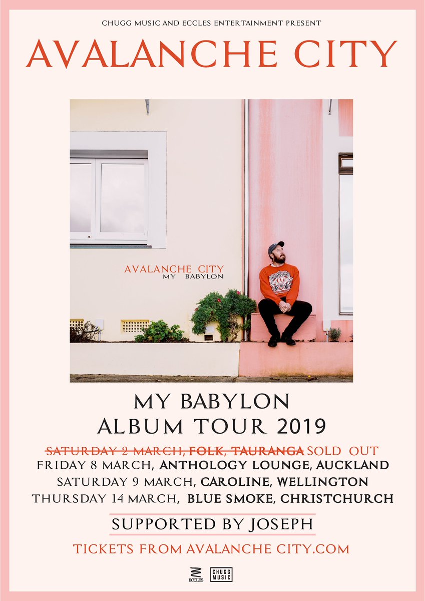 My good friend Joseph will be joining me on the NZ tour at all the shows. Along with making great pizza he also makes great music, a very gifted songwriter, we’re in for a treat <a href="/josephandmaia/">Josephandmaia</a> 👌🏻