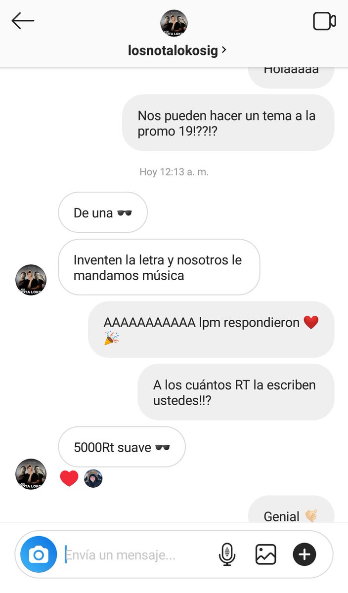 JulietaGerlero's tweet photo. RT y hacen una canción para la promo 🎉
@1M9ERDIBLE 
@frankitonota2 https://t.co/iSJB06IUeH