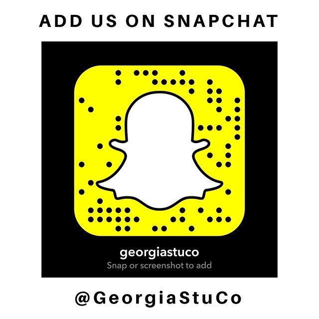 GeorgiaStuCo's tweet photo. 3 more days until Convention! 
We now have new handles for all of our social media platforms! @GeorgiaStuCo is our handle for our Instagram, Twitter, and Snapchat! 
Make sure you add us on our new Snapchat to see all of this weekend’s Convention highligh… https://t.co/FD8d3tPrnb https://t.co/Zu7LgBCE0i