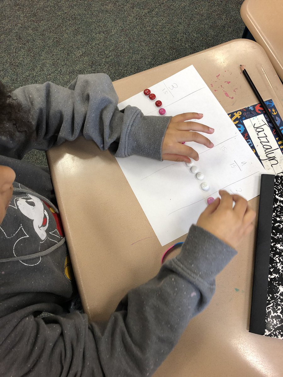 GarrisonLeaders's tweet image. What’s better than starting our  fractions unit with candy and people fractions?! Nothing!  We are ready to learn all about fractions!!!   #mathisfun #funfractions @CombsCatchUp