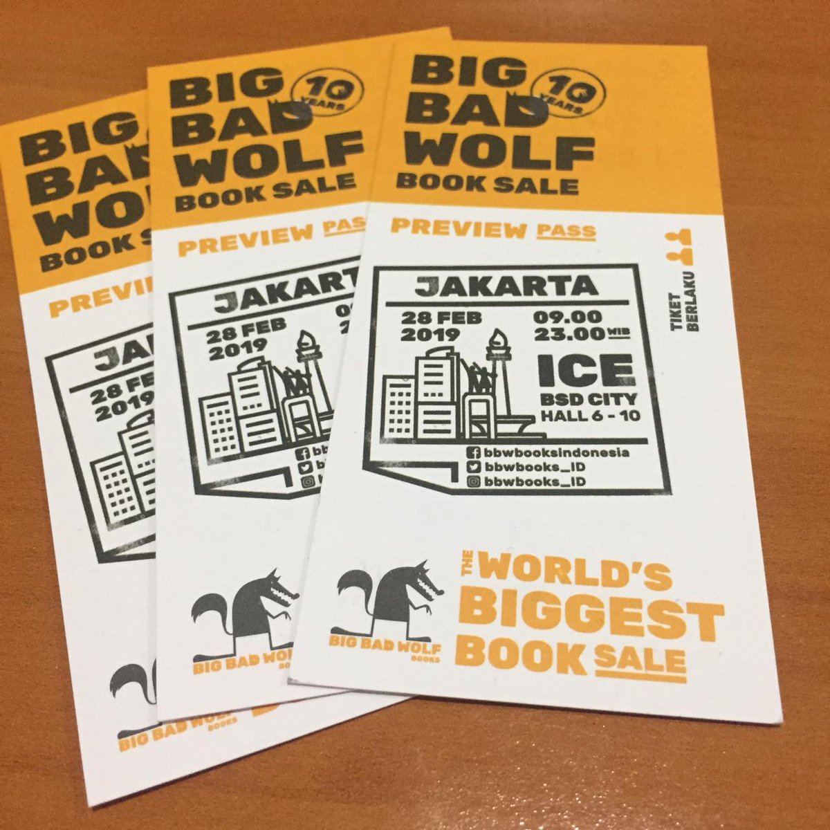 Expose_com's tweet photo. #Giveaway
Dapatkan ticket #PreviewSale BIG BAD WOLF untuk 2 orang pemenang.
Kesempatan utk belanja buku sebelum ramai https://t.co/qpjUMEXHSE