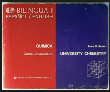 rake105's tweet photo. ¡Hola a todas/os! ¡Con cuántos de ustedes coincido en las elecciones! Comparto un libro de texto que, en su momento (año 1976), me impactó por la claridad y por la posibilidad que me brindó de aprender Química y ejercitar mi incipiente "inglés técnico". #NuestrosMD https://t.co/A4TjJjKFun