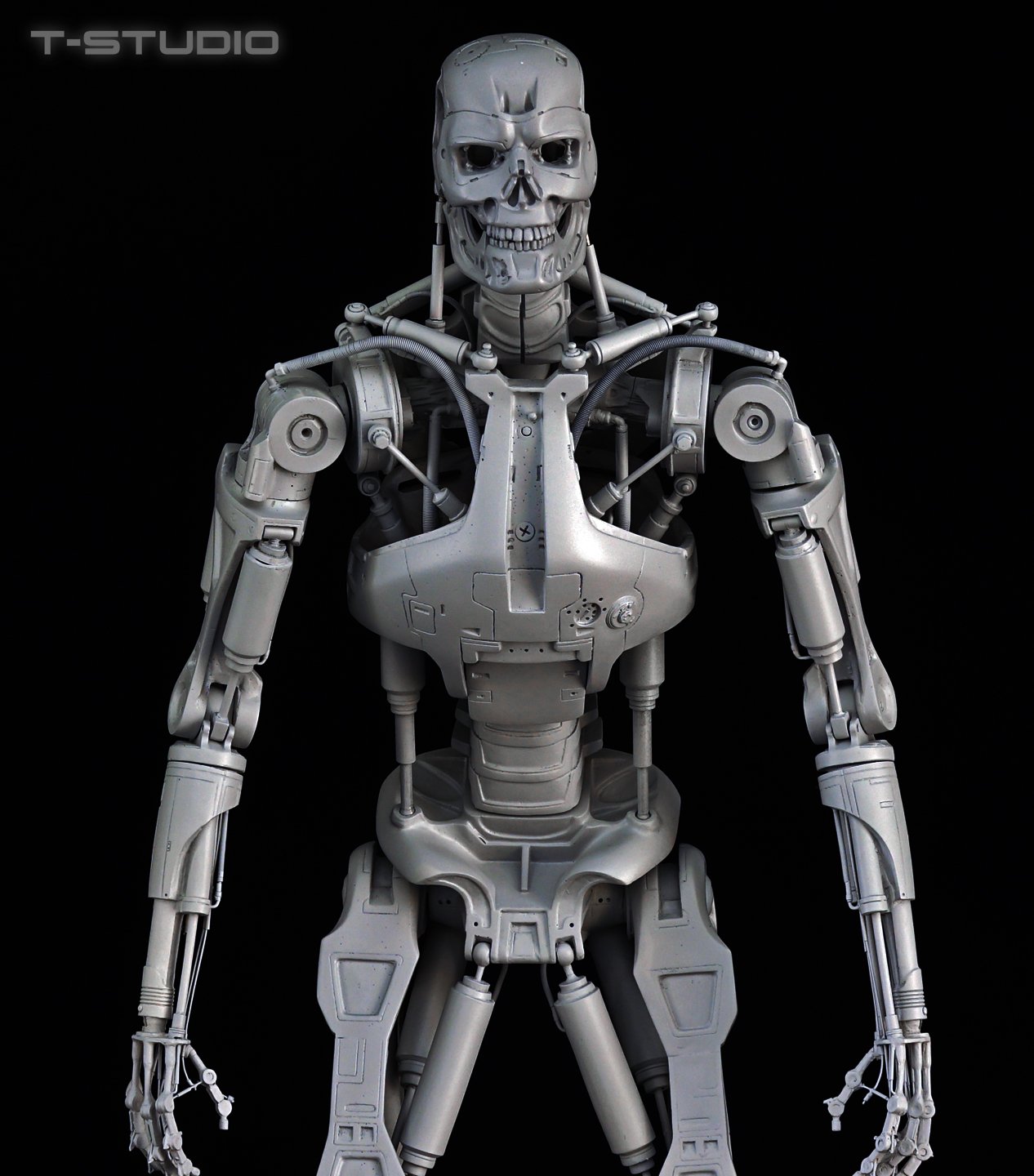 ターミネーター２　1/4　エンドスケルトン　アルゴノーツ　ガレージキット ジャンク アルゴノーツ 1/4 ターミネーター2 T-800 エンドスケルトン