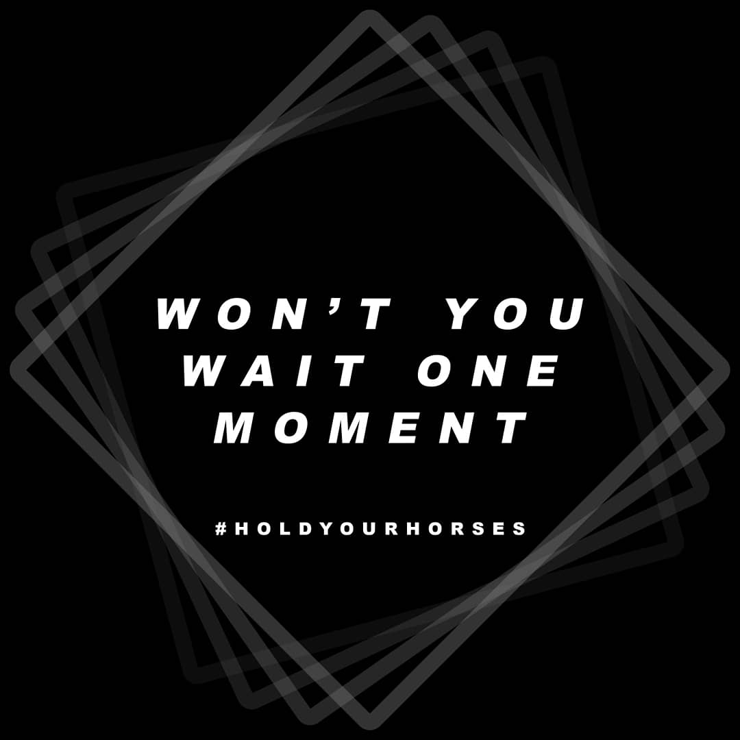 "And the freedom was always inside. Won't you wait one moment." #HoldYourHorses

Release Party March 15th at the <a href="/HorseshoeTavern/">The Horseshoe Tavern</a> 
facebook.com/events/3134278…