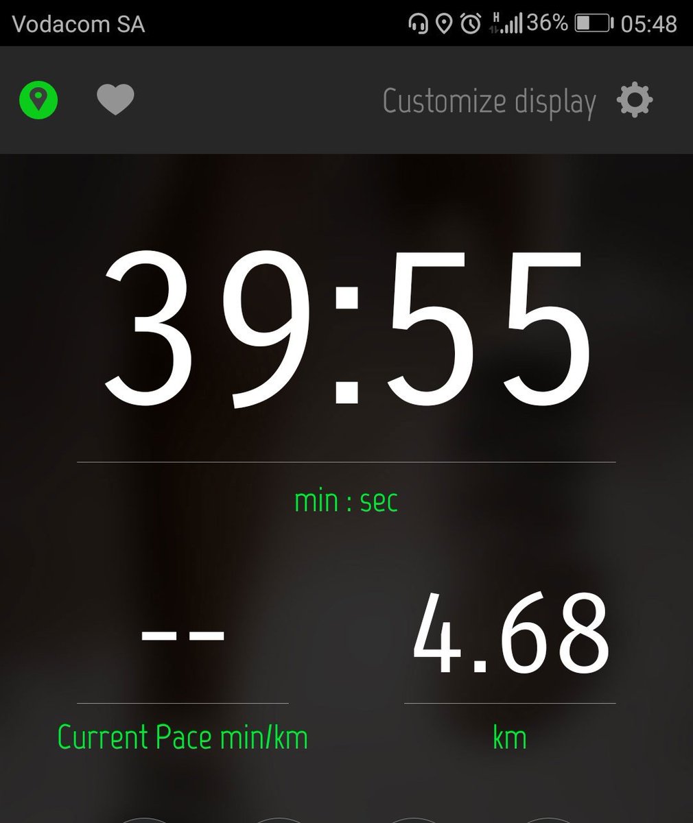 Mr_Moagi_Evans's tweet photo. 5am Wednesday Morning Jog Done & Dusted โคด๏ธ.
#RunTembisa
#Distance : 4.68 KM
#Time : 39:55 sec
#Fitness
#Stamina
#Jogging
#LifeStyle
#GetFitOrDieTrying. Now Let me Prep for work ๐ฅ๏ธ๐ฑ๏ธ. Cc @Chymamusique @StylesMabuza @PhumlaniZondo2 @UvekaR @danmoyane @Bonesdj1 https://t.co/7vJFqOj0zB