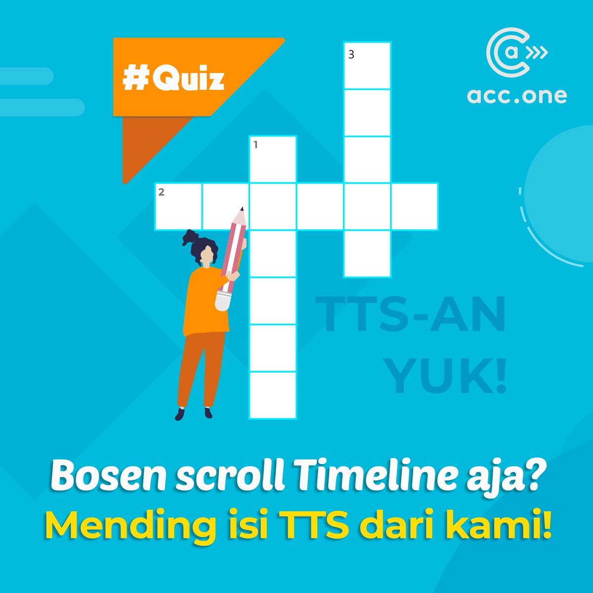 accone_id's tweet photo. Bosen scroll timeline mulu ? main TTS bareng kita aja ? Siapa yang bisa jawab pertanyaan ini.. https://t.co/gAKHa8aeRd