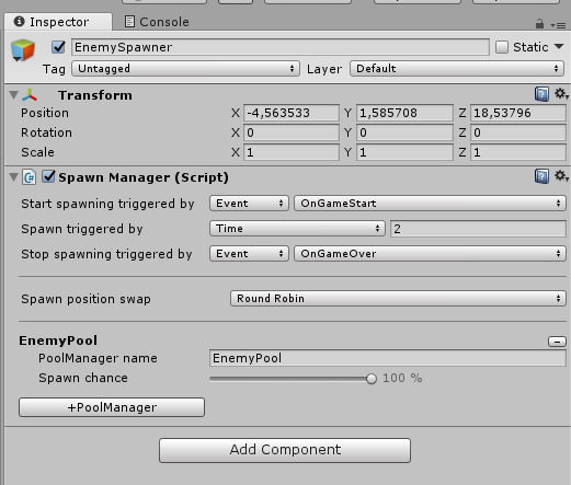 KennethDevelops's tweet photo. Hey! More features for #ProLibrary 2.0! Here's a sneak peek of the upcoming #SpawnManager. More info in a few days!

#gamedev #madewithunity #assetstore #editorextension #unityeditor #indiedev #gamedevelopment #spawner #unitytips #unityasset #indiegamedev https://t.co/7zghSXo5eq