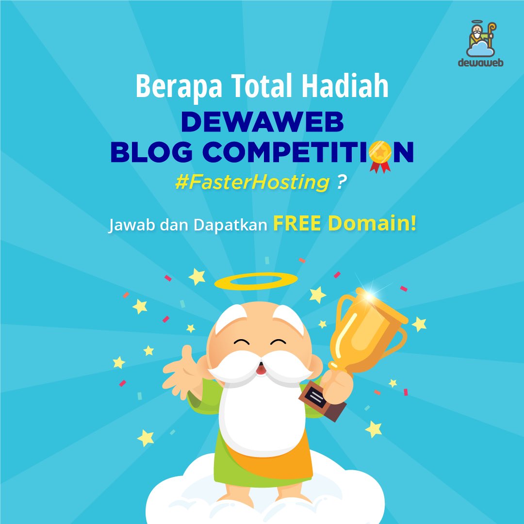 BVOICE_RADIO's tweet image. Yuk sebarkan informasi tentang pentingnya #FasterHosting melalui Dewaweb Blog Competition dan raih hadiah total senilai Rp. 22.000.000.

Cek info selengkapnya di promo.dewaweb.com/blogcompetition
