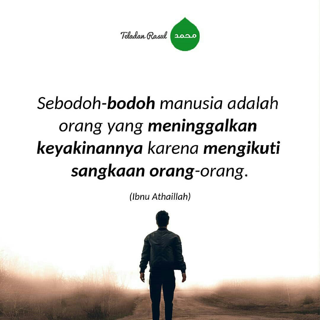 Mudah-mudahan menjadi pengingat bagi kita . . #TeladanRasul