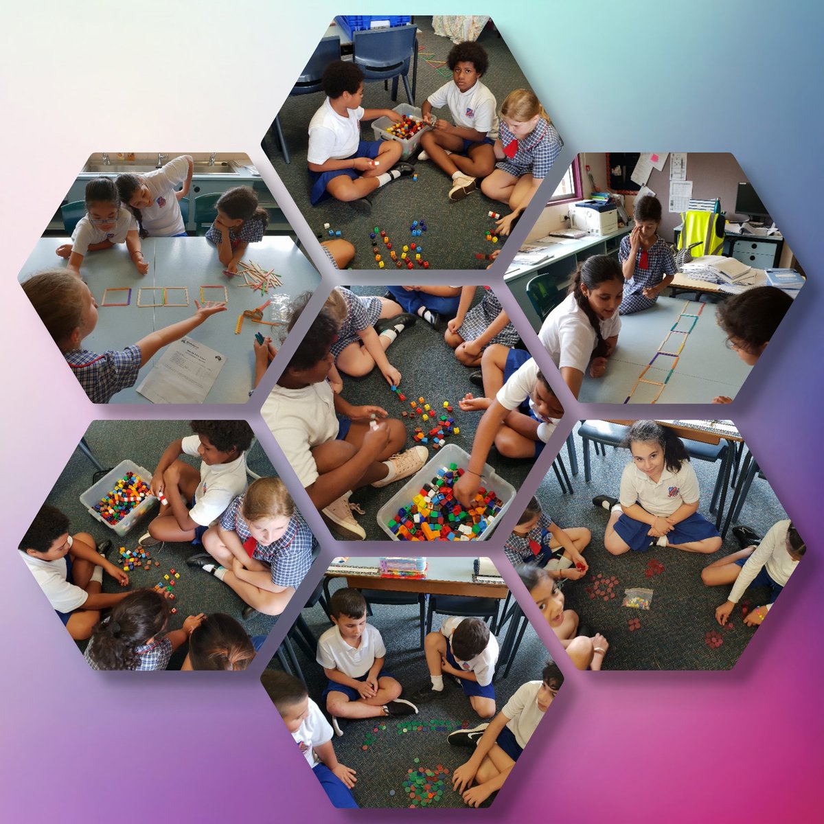 sia.radic (@siaradic) on Twitter photo Learning by doing. Students were working collaboratively to make patterns using concrete materials. <a href="/narellenies1/">Narelle Nies</a> @MrsLouiseTate <a href="/RevesbyPS/">RevesbyPS</a> <a href="/CheahMilly/">Milly Cheah</a> <a href="/e_prasad78/">E Prasad</a> Learning by doing. Students were working collaboratively to make patterns using concrete materials. <a href="/narellenies1/">Narelle Nies</a> @MrsLouiseTate <a href="/RevesbyPS/">RevesbyPS</a> <a href="/CheahMilly/">Milly Cheah</a> <a href="/e_prasad78/">E Prasad</a>