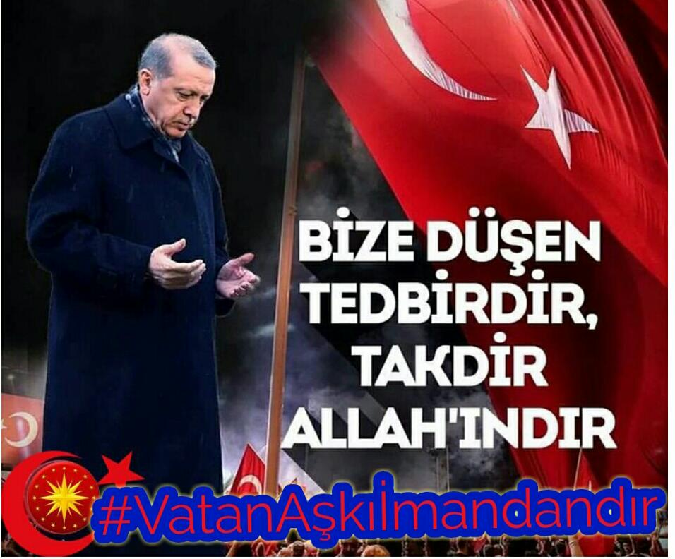 @gullerevurgun4 @yusufkorkmaz58 @imanvevatan @KoyunluIsmail @YarimMirbey @minecelkk @ibrahim48009210 @karizma7583 @ihsantopbasRT @asuelaasel42 @sevdaakd @Ak_SiyahSancak @Leyla16134462 @Lyl_Mihrimah @Sadecezlem2 @refrej @Aydn72926539 @AdEn1453 @cennetmekan06 @semihkln22 @ihsanemirhan #VatanAşkıİmandandır