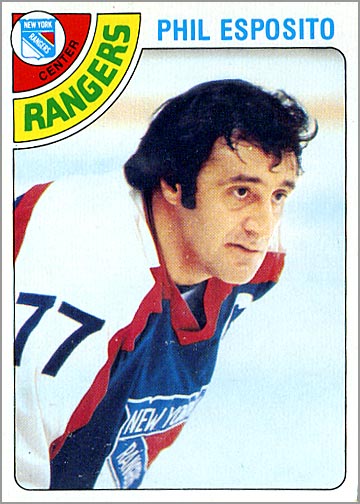 Today Phil Esposito turns 77. Happy birthday from us chicken swedes.   