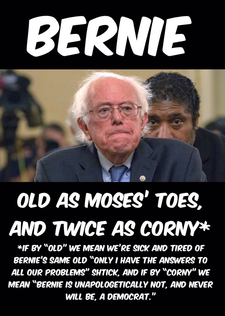 JJManring's tweet photo. @AdamParkhomenko @Steph56Renee 2/2 #BernieFail https://t.co/w99fkqasbj