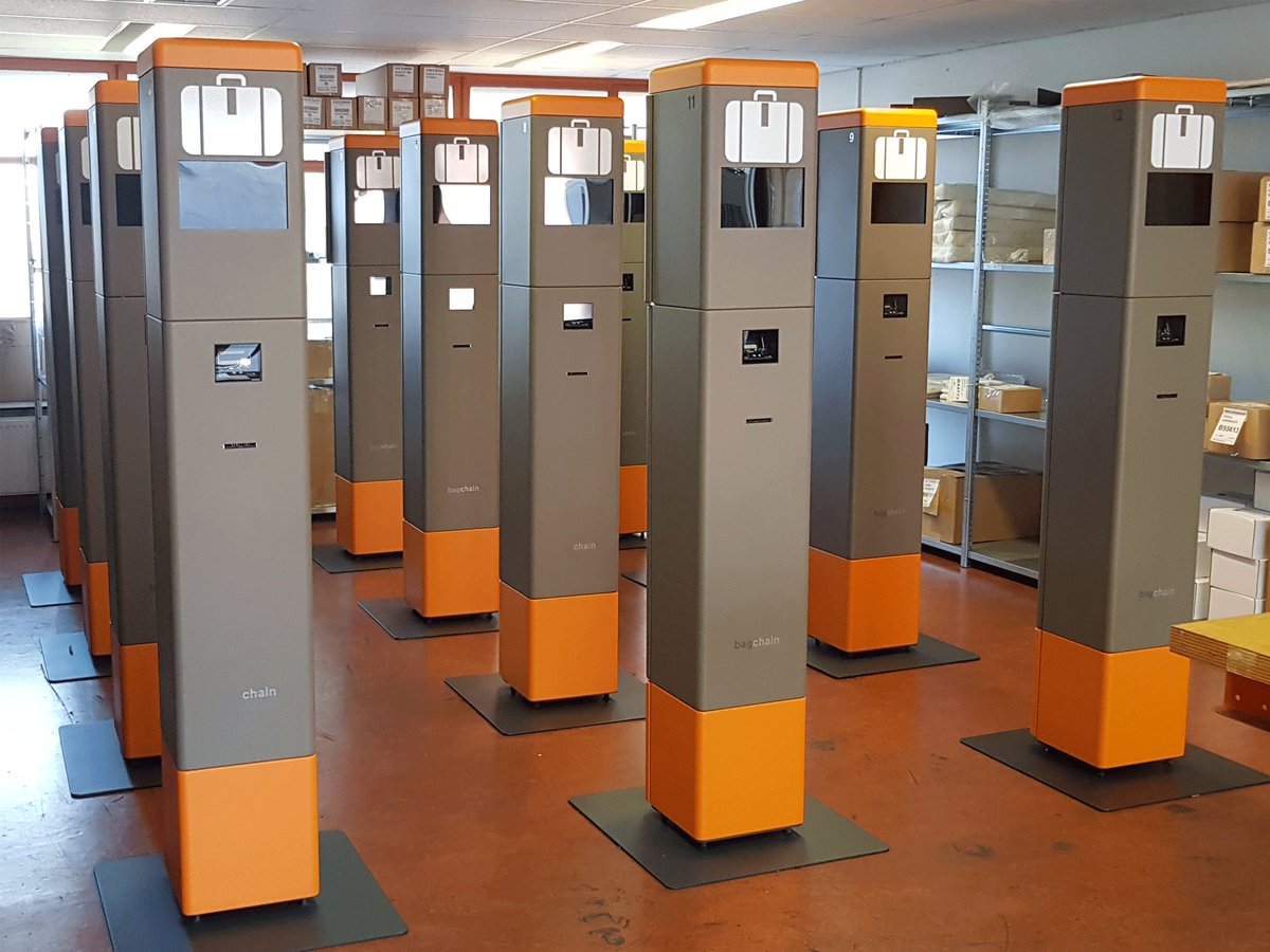 Ready for shipping another batch of our bagchain print kiosks heading towards Asia this time.