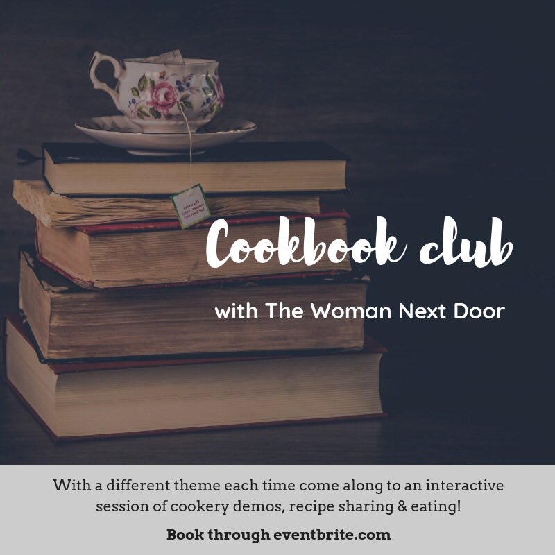 My next Cookbook Club is on Wednesday 27th February 2019. The theme is Fresh &amp; zingy for #Spring. If you’re interested in #food, getting some inspiration for cooking at home &amp; like sharing #recipes then book your place here eventbrite.com/e/cookbook-clu… .
