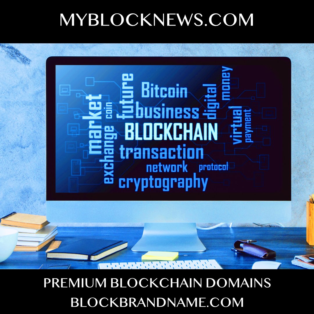 blockimage's tweet image. This premium domain is available for purchase at: blockbrandname.com 

#crypto #blockchain  #websites, #startups #blockchainnews  #cryptonews #apps #venturecapital #investing #Finance  #stocks  #banking  #cryptoinvesting