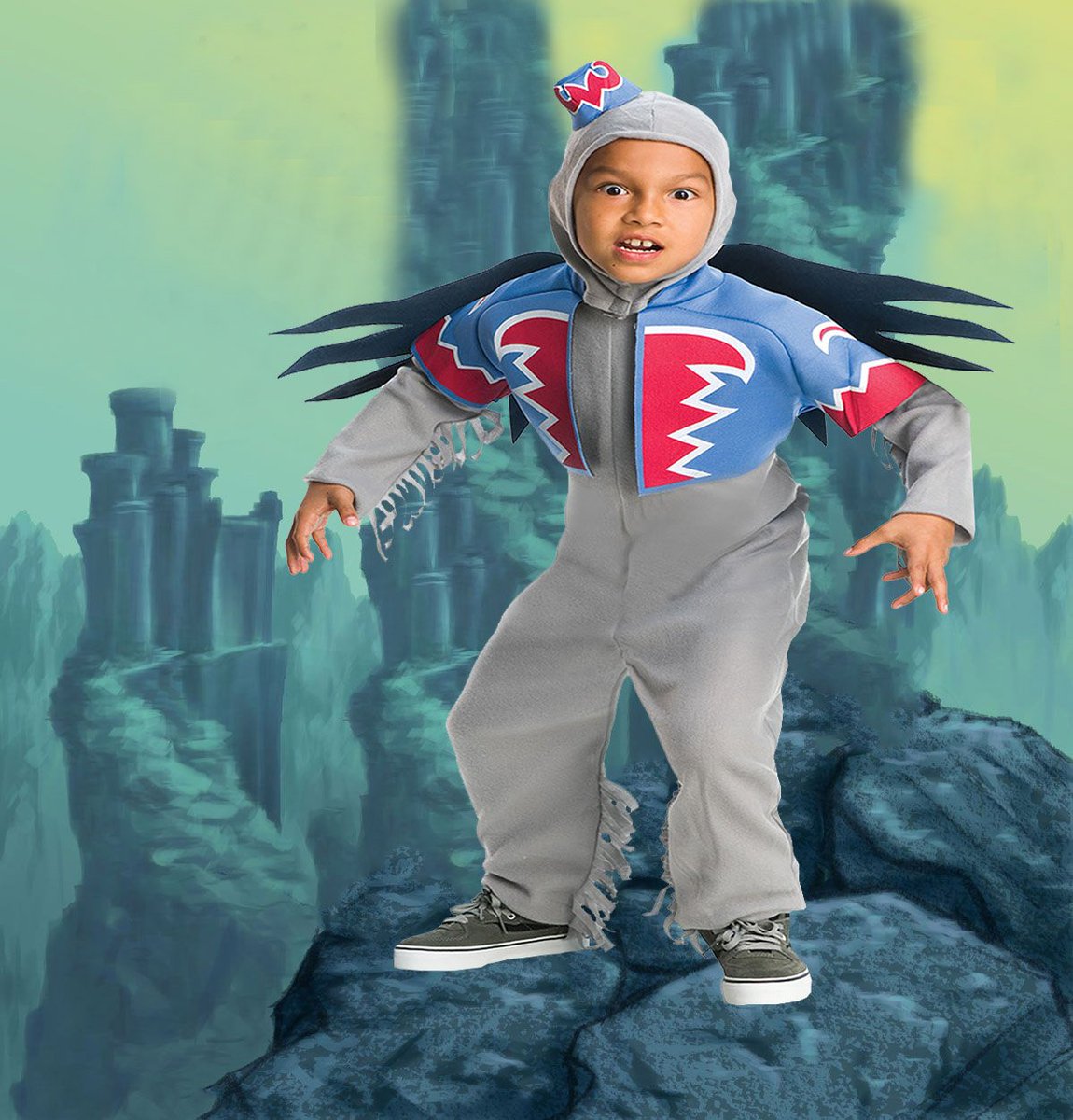 creativemindsae's tweet photo. When the witch is ready to rule over Oz, she will call on her terrifying army of evil #wingedmonkeys to help enforce her evil rule! Available at #creativeminds #worldbookday #costumes #wizardofoz #kidscostumes #events #childrensactivity #activitiesforkids #mydubai #book #story https://t.co/KmDG85nHia