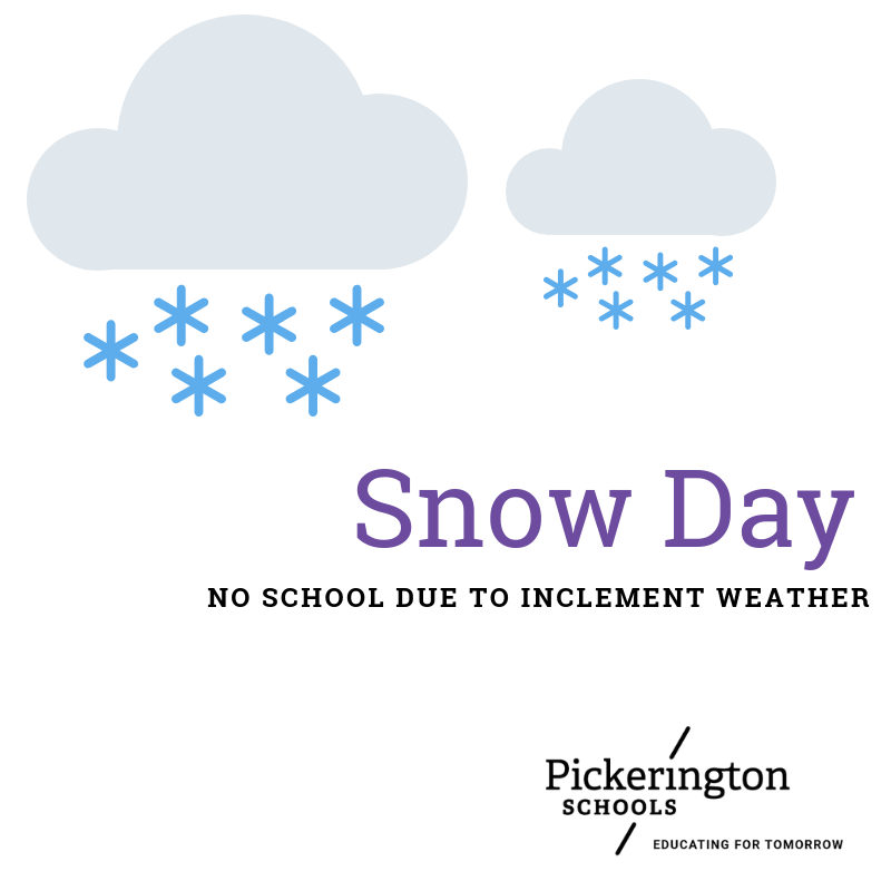 Classes in <a href="/PLSD/">Pickerington Schools</a> are canceled today, Weds., Feb. 20, 2019, due to inclement weather. Info on closures/delays: pickerington.k12.oh.us/snow-calamity-…