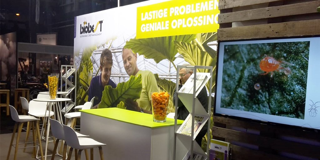 The second day of the HortiContact Fair has started! Are you going? If you are, please drop by and say hi! We're on booth L118. 👋

#horticontact #gorinchem #biobest #biobestgroup #biologicalcropprotection