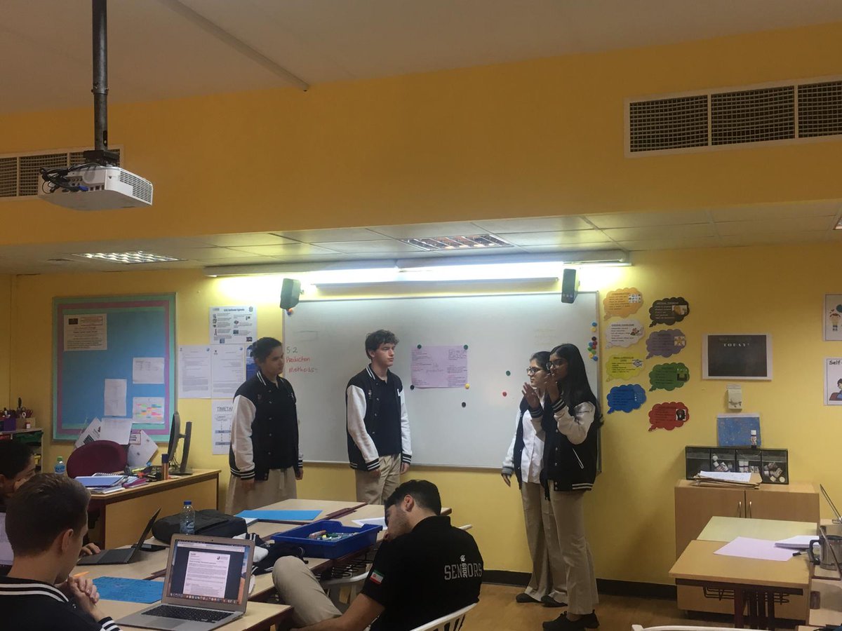 Awesome presentation by grade 12 Business Management students, The  presentation focused on the advantages and disadvantages of using Job Production. <a href="/RWA_BusStudies/">Business Studies | Raffles World Academy</a> <a href="/RWADubai/">Raffles World Academy</a> <a href="/RWA_Secondary/">RWA_Secondary</a> <a href="/RWA_Economics/">Economics | Raffles World Academy</a> <a href="/RWA_IBDP/">IBDP | Raffles World Academy</a>