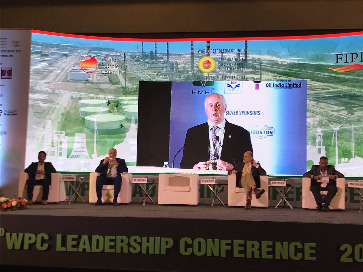 WPC_Energy's tweet photo. Dr Pierce Riemer introduces practical case studies of the #oilandgas sectors engagement w energy poverty &amp; local communities by Dr Fuad Siala @OFIDnews Milton Costa Filho @ibp_br Deepak Kumar Arora @NayaraEnergy T Satish Kumar @IndianOilcl &amp; Ali Rahneshin, Iran #wpc_leadership https://t.co/swtg2RBYUa