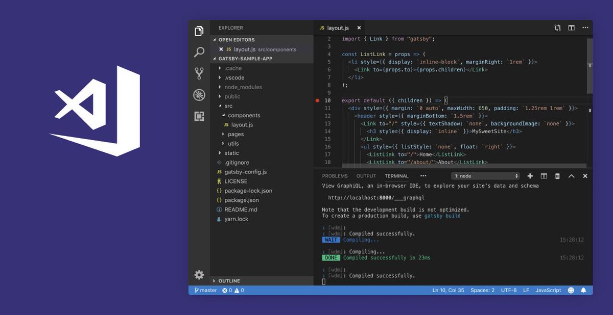 chomado's tweet image. 【ゆるぼ】
どうして Visual Studio Code を使っていますか?
何が良くて VSCode を選びました?