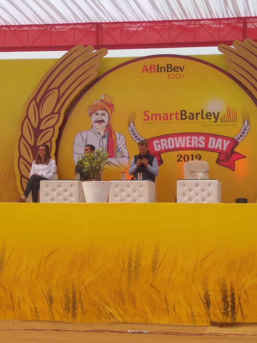YourStoryCo's tweet photo. Through their #SmartBarley program, AB InBev aims to create a better livelihood for farmers by boosting crop productivity and sustainable agricultural practices. @abinbev https://t.co/sxT8MwflZY