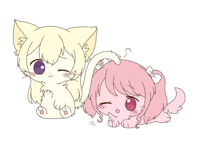 ガルパ擬獣化!!(あやちさ/蘭つぐ) 