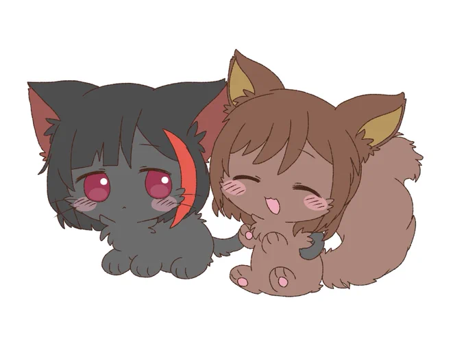 ガルパ擬獣化!!(あやちさ/蘭つぐ) 