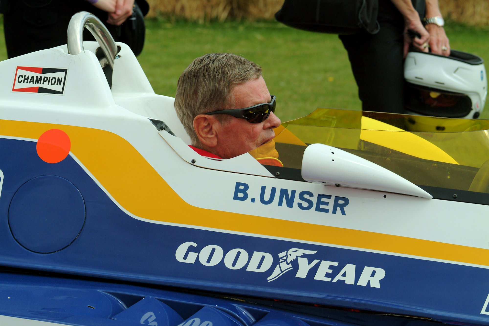 Happy Birthday to Bobby Unser, pictured here at   © Andy Smerdon 