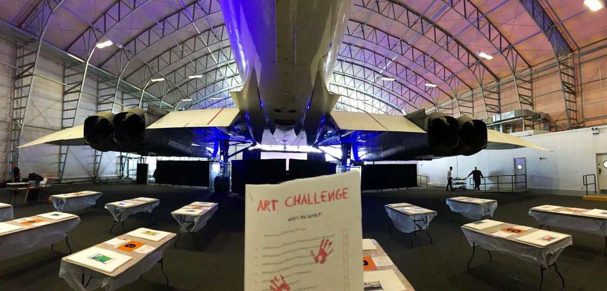 OrangeworksIE's tweet photo. Incredible event space for our clients #Teambuilding event last week @concorde_centre in #Manchester • Another bespoke #BigPicture experience delivered • https://t.co/DHPyybTYU2 • #CreatingExperiences 🎨 #FlyingIt https://t.co/IgD2WlBgHS