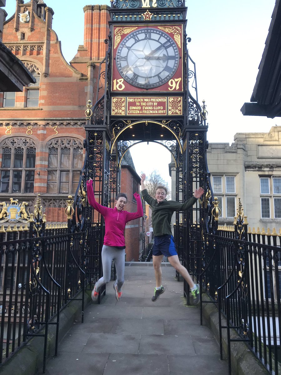 ChesterActive's tweet image. Our next social morning run will take place on Friday 1st March 7.30am #run #fun #networking