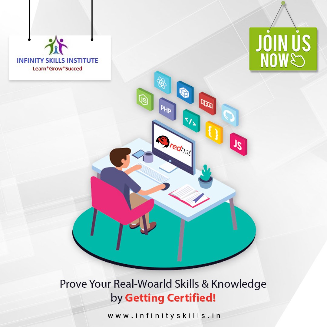 InfinitySkills1's tweet photo. If you’re aspiring for real-world education and lab-based training on red hat, then Infinity Skills Institute can provide you that. For more details, get in touch with us.
https://t.co/io7QAAciH1
#RedHat #ITTraining #RedHatTraining #Education #Lab #InfinitySkills https://t.co/Y3vkEyDBwl