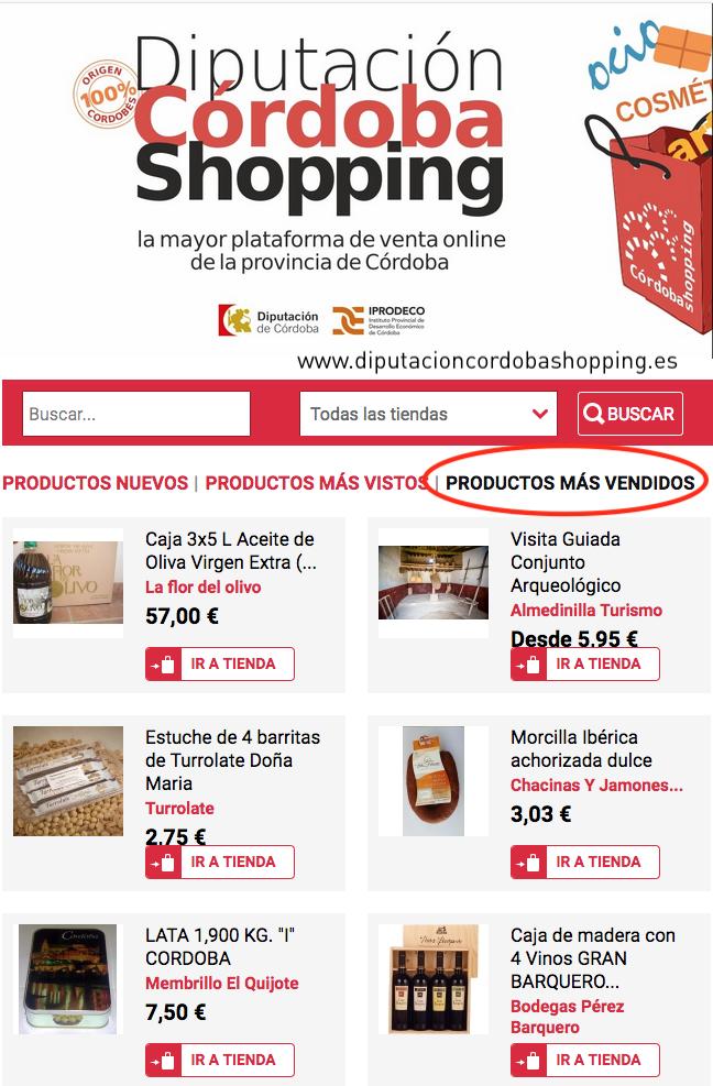 CordobaShops's tweet image. Buenos días, presentamos el ranking de los productos más vendidos y las novedades diputacioncordobashopping.es   
📈Aceite de oliva virgen extra #aove 
📈Vinos #MontillaMoriles  
📈Membrillo de #PuenteGenil   
📈Turrolate de #PriegodeCórdoba 
📈Morcilla ibérica
📈Visita a #Almedinilla